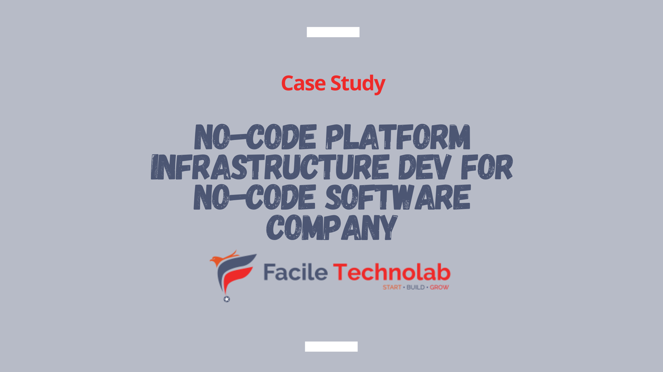 No-Code Platform Infrastructure Dev for No-Code Software Company